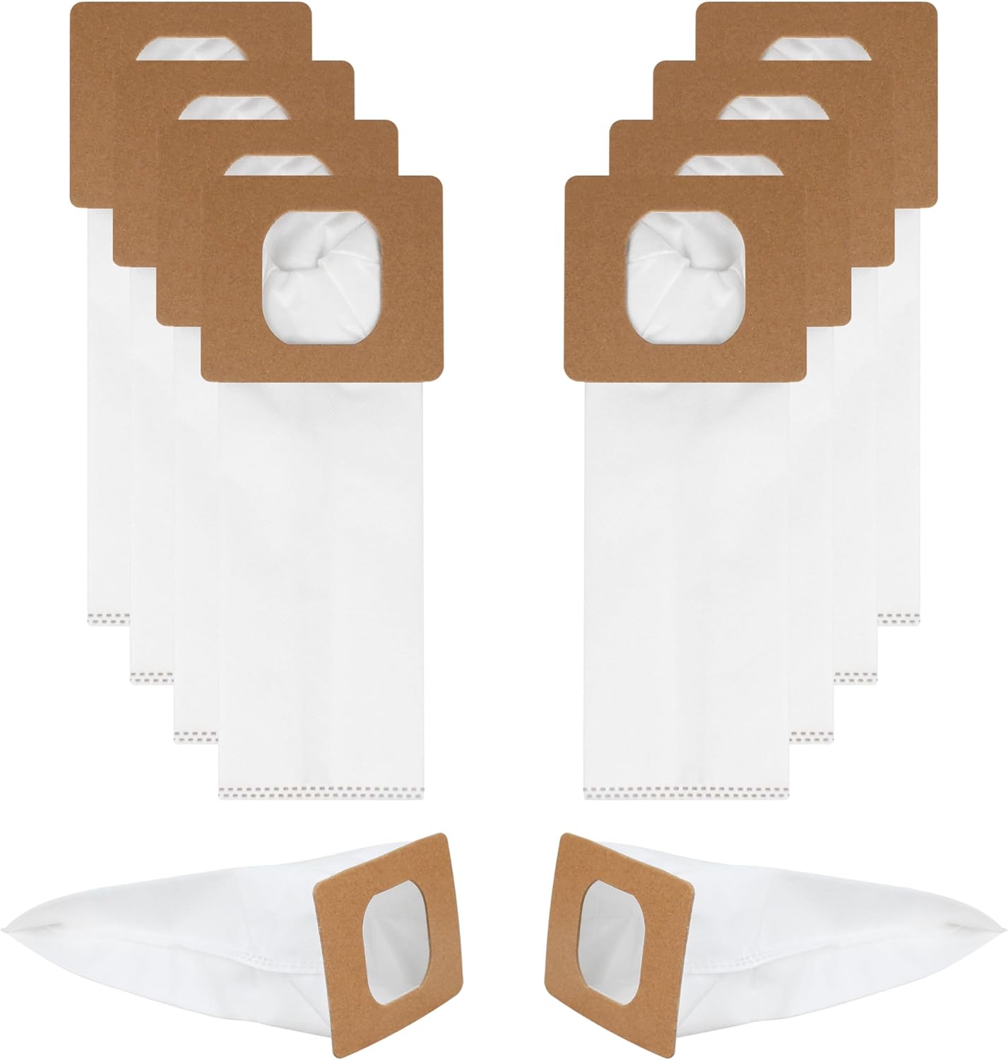 MHAWBL-10 Pack Type I Vacuum Bags Fits for Hoover Canister Vacuum Cleaner,Part AH10005 UH30010COM