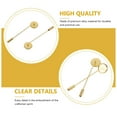 thumbnail image 4 of Shisuyan Safety Pin Lapel Golden Metal 20Pcs 2.4In, 4 of 8
