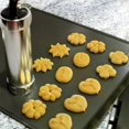 thumbnail image 4 of Cookie Press Gun and Icing Set Christmas Spritz Alloy Churro Maker With 4 Pastry Tip 20 Discs Biscuit Mold Tool, 4 of 5
