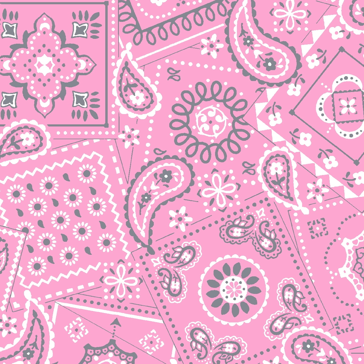 Waverly Inspirations 100 Cotton 44" Width Bandana Pink Color Sewing