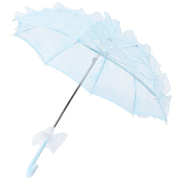 Sombrilla De Encaje, Elegante Y A La Moda, Hermoso Y Exquisito Paraguas De Encaje Para Bodas, Fiestas, Fotos, Regalos, Bailes Cergrey Bridal Umbrella