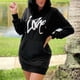 thumbnail image 2 of Vestido sudadera Nikou con capucha manga larga S M L XL, 2 of 6