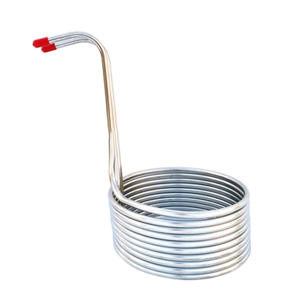 Wort ,Stainless Steel Beer Cooling Coil, Making Machine for Home Making Spiral Restaurant Tool Home Brewery Kitchen Supplies (8 m)