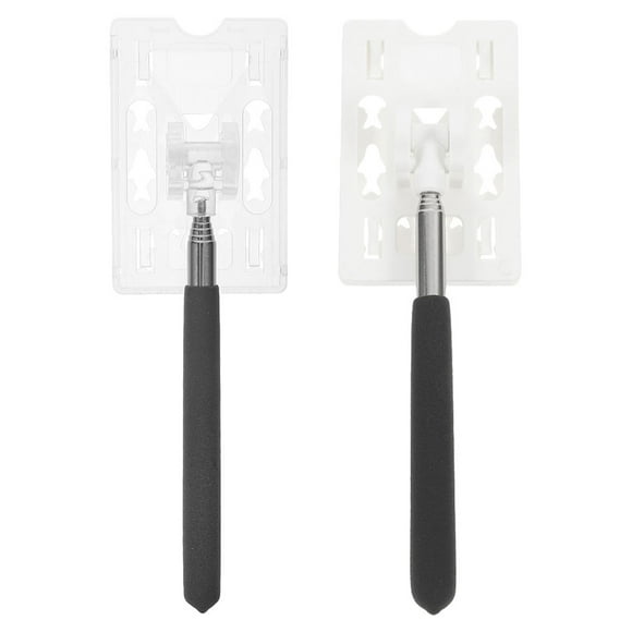 MOVTOTOP Car Parking Tag Telescoping Rod Extendable Ticket Holders Portable Pass Permit Holders for Vehicle Registration 1 Set