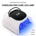 thumbnail image 2 of M Professional Hybrid 86W Wireless Rechargeable UV LED Nail Curing Lamp Cordless Nail Dryer For Gel Nails, Manicure, Pedicure, 2 of 9