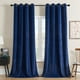 thumbnail image 1 of Cortinas Joydeco de Terciopelo Azul Real 160x160cm 2 Paneles, 1 of 8