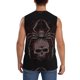 thumbnail image 4 of Fotbe Spider with Skull Men's Camiseta sin Mangas Estampada para Hombres, Playera Casual para Gimnasio, Entrenamiento, Playa-X-Large, 4 of 7