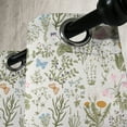 thumbnail image 3 of Ambesonne Floral Grommet Curtain, Vintage Garden Plants, 50" x 96", Reseda Green Beige, 3 of 6