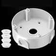 Reliability Dome Camera Enclosure, White Junction Box for Security ...