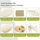 thumbnail image 3 of Juego de baño de esponja de lufa 4 en 1 con esponja de lufa, exfoliante de espalda de lufa y 2 almohadillas de lufa para limpieza profunda y promoción de la circulación de la piel, 3 of 5