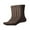 Brown, variant on SERISIMPLE 5 Pairs Bamboo Dress Casual Sock for Women Mid-Calf Crew Socks Soft Lightweight (Grey, Large)