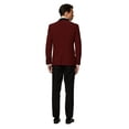 thumbnail image 2 of OppoSuits Men's Hot Burgundy Festive Tuxedo, 2 of 2
