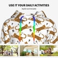 thumbnail image 4 of Haiem Leopard Print for Women's Fashion Hoodies & Sweatshirts with Kangaroo Pocket,Hooded Sweatshirt with Eye-catching Drawstrings-Large, 4 of 7