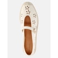 thumbnail image 5 of Free Assembly Women's Floral Cut Out Mary Jane Espadrilles, 5 of 7