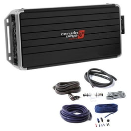 Boss PM1500 Amplifier + 8 Gauge Amp Kit 1500W Monoblock