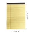 thumbnail image 7 of Sylvtty 4Pcs Color Notepad 50 Sheets Printing Lined Paper Pads Duplex Printing Notebook Note-taking Paper Set Office Stationery Supplies, 7 of 7