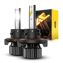 H13 9008 LED Headlight Bulbs,10000LM 6000K White H13 LED Bulbs, 9008 Headlight Bulb with Fan, 2PCS