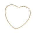 thumbnail image 2 of Material de pulsera permanente Regalos de parejas de 23 cm Servido sólido acero inoxidable romántico para aniversario del día de San Valentín oro, 2 of 9