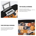 thumbnail image 5 of Haiem Cute Cat Paw Luggage Cover Printed Suitcase Covers for Luggage Elastic Washable Suitcase Protector Fits 18-32 Inch Luggage-Medium, 5 of 9