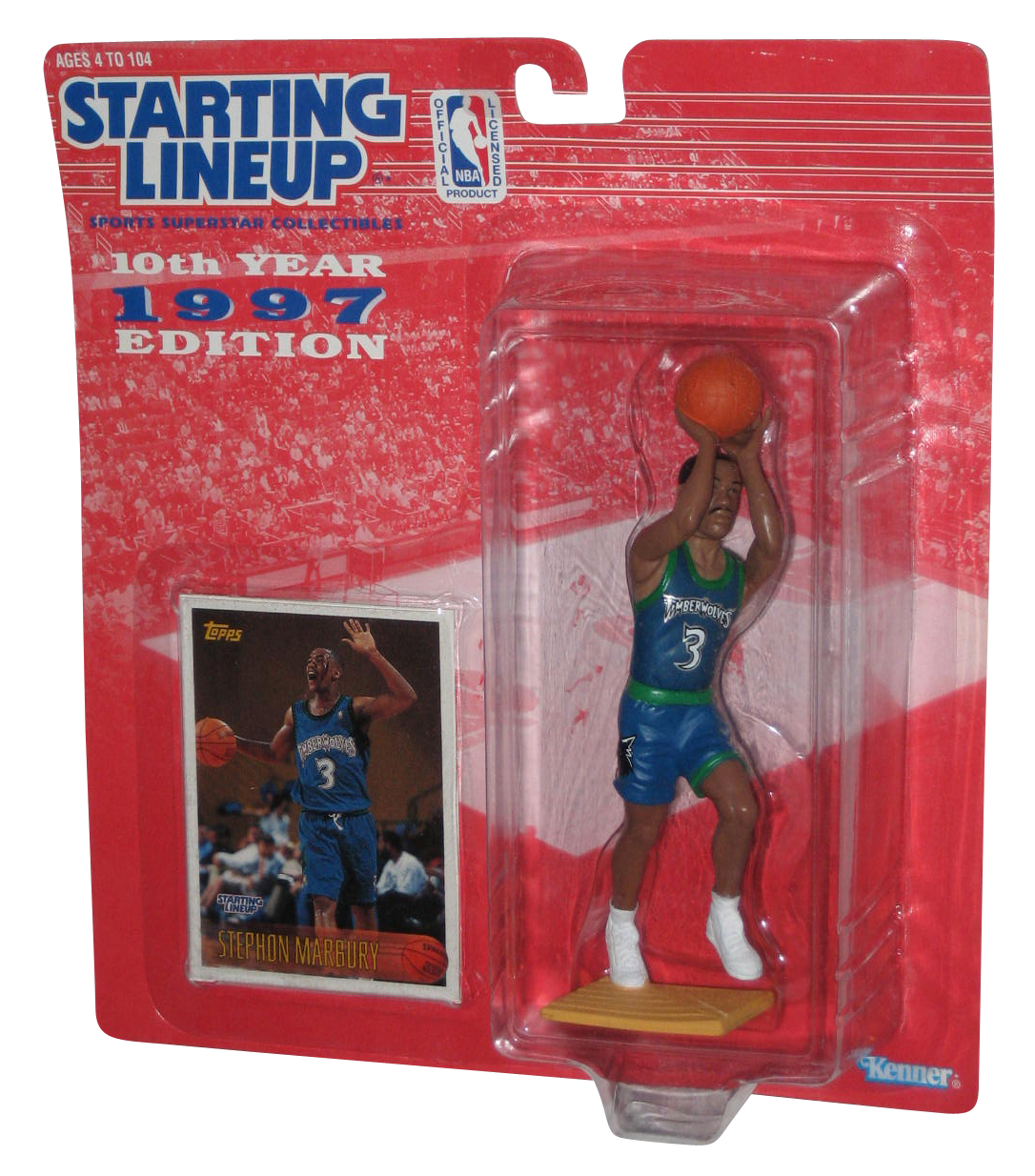 限定W特典付属 Kenner 1997 シリーズ フィギュア NBA 10体セット 1