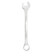 Performance Tool W355B 2-3/8 in. Combination Wrench, Drop-Forged Chrome Alloy Steel, Satin Chrome Finish, Rounded Box End