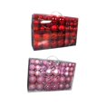 thumbnail image 1 of 100 Uds Adornos de Bolas de Navidad árbol Decorativo Inastillable Decoraciones para Fiestas Y Vacaciones+100 Piezas de Adornos para árboles de Navidad Estilo A perfecl Colgantes Bolas, 1 of 7