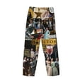 thumbnail image 2 of Hamilton The Musical Pajama Pants Drawstring Elastic Waistband Loungewear Cool Print Sleep PJ Pants for Men Women X-Large, 2 of 10