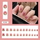 thumbnail image 1 of Uñas postizas a presión, uñas postizas europeas, uñas postizas a presión, con sellado UV, uñas brillantes, cobertura total, uñas postizas artificiales, uñas para mujeres, 1 of 5