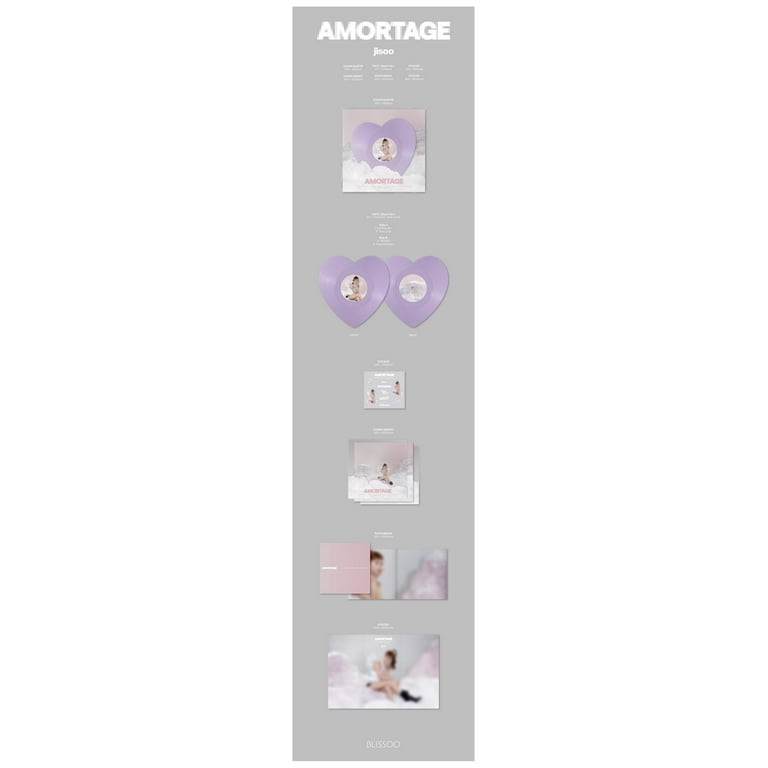 jisoo amortage vinyl Heart ver. 新品未開封品 JISOO - [AMORTAGE] Mini Album Vinyl HEART Version - Walmart.com