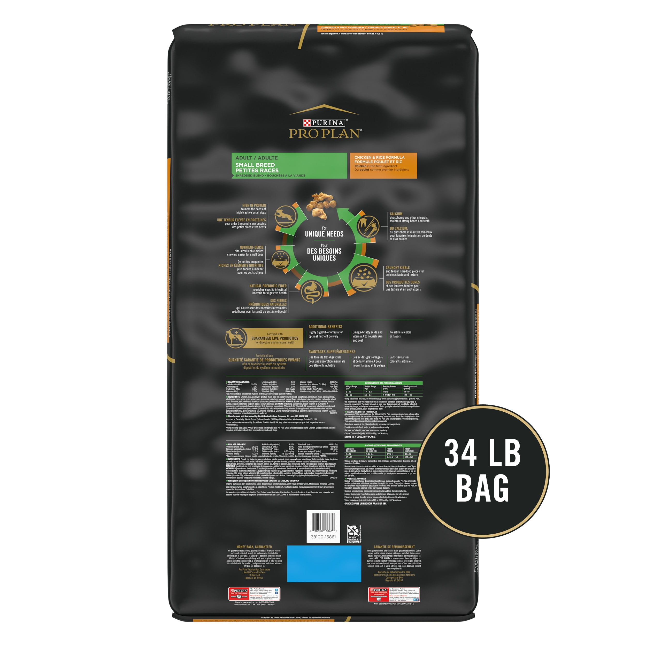Pro plan clearance small breed adult