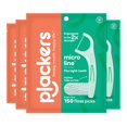 thumbnail image 4 of Micro mint dental flosser, foldable toothpick, super tough floss, 150 pieces per pack (4 packs) & micro mint floss stick with travel case, 12 pieces per pack (colors may vary), 4 of 4