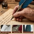 thumbnail image 3 of Kit de Inicio de Caligrafía de Lujo, Set de Tinta de Tallo de Bronce Tallado para Principiantes, 3 of 7