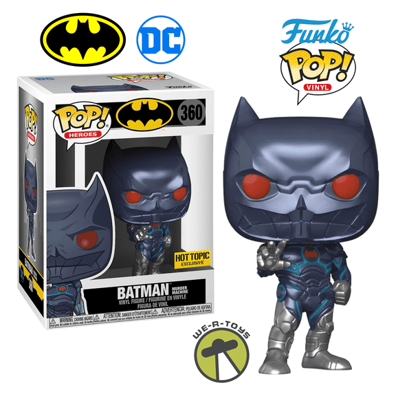Funko Pop Heroes 360 DC Batman (Murder Machine) Vinyl Figure Hot Topic Exclusive