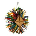thumbnail image 2 of Prevue Pet Products Playfuls Raffia Rainbow Bird Toy, 2 of 4