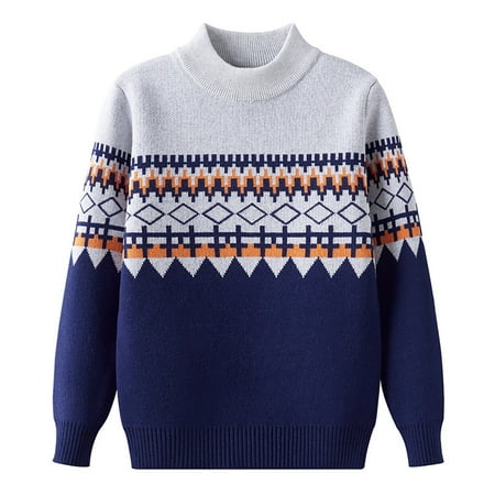JLMSPLWG Oversized Christmas Sweatshirt Christmas Sweatshirts for Family Christmas Plaid Shirt Girls Tops Tees & Blouses Boys Long Sleeve Tshirt Blue 5-6 Years