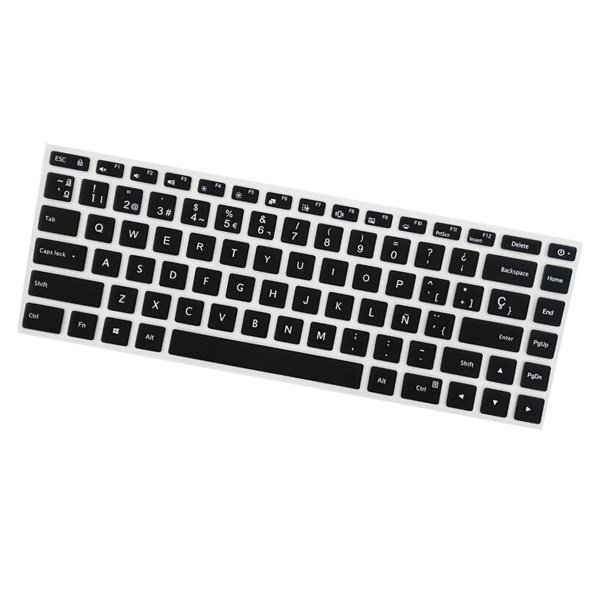 cubierta Impermeable Del Protege El Ordenador Portátil De La Película De Del Telclado Numérico Para 15.6 '' Yotijar Película de la cubierta de la piel del teclado