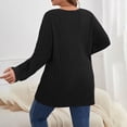 thumbnail image 4 of Women's Sweater Cardigan Lightweight Long Sleeve Open Front Plus Size Cardigan Fall Casual Jackets Fashion Coat, 4 of 6