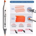 thumbnail image 3 of Truecolor Dual Tip Oil-Based Markers, Square Barrel, Quick Drying, Portable Bucket Set, 3 of 6