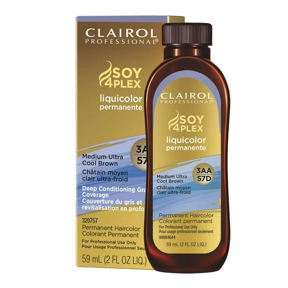 Miss Clairol Professional Liquicolor 3AA/57D Medium Ultra Cool Brown Hair Color 2 Oz.