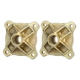 thumbnail image 2 of par de bujes de rueda de eje trasero estriados de 4 pernos 24T de 25mm para 125cc 150cc 200cc Go Kart ATV Quad, 2 of 5