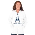 thumbnail image 4 of Classic US Space Force Military Logo Unisex Plus Size Zip Hoodie Brisco Brands 4X, 4 of 5