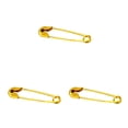 thumbnail image 2 of ZLight 100 Small Tiny Gold Metal Steel Mini Safety Pins 2cm 20mm gold 3Set, 2 of 6