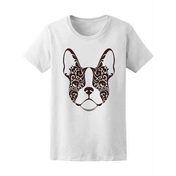 Dog Head With Ornaments Tee Women's -Image by Shutterstock