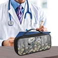 thumbnail image 5 of COEQINE Wood Daisy Stethoscope Storage Bag Stethoscope Case for Nurse and Doctor Nurse Pouch with Stethoscope Holder Stethoscope Carrying Case Stethoscope Case, 5 of 7