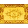 thumbnail image 1 of Ahgly Company Indoor Rectangle Medallion Yellow French Area Rugs, 7' x 10', 1 of 4