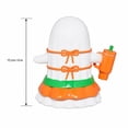 thumbnail image 2 of Summerween Whimsical Ghost Statue, Candy Corn Motif, With Themed Tumbler, Cute Decor for Tiered Trays, Desks and Mantels, 2 of 5