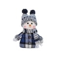 thumbnail image 1 of Muñeco de nieve navideño con sombrero, decoración para fiesta, juguete de escritorio coleccionable, novedad, Festival, adorno de Navidad suave, figura Estilo B, 1 of 8