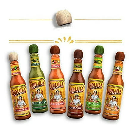 Cholula Hot Sauce Variety Pack - 6 Different (Best Flavored Hot Sauce)
