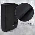 thumbnail image 3 of PlayVital Vertical Dust Cover for ps5 Slim Disc Edition(The New Smaller Design), Nylon Dust Proof Protector Waterproof Cover Sleeve for ps5 Slim Console - Black, 3 of 3