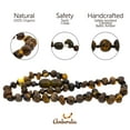 thumbnail image 3 of Amberalia Set of Amber Necklace 13" (33cm) ands Amber Bracelet 5.5" (14cm) Genuine Baltic Amber, Lab Tested Dark Green, 3 of 6